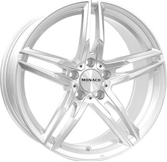 MONACO WHEELS MONACO GP1 silber 8.0Jx18 5x114.3 ET40