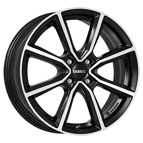 DEZENT DEZENT TN DARK schwarz poliert 6.0Jx15 4x108 ET32