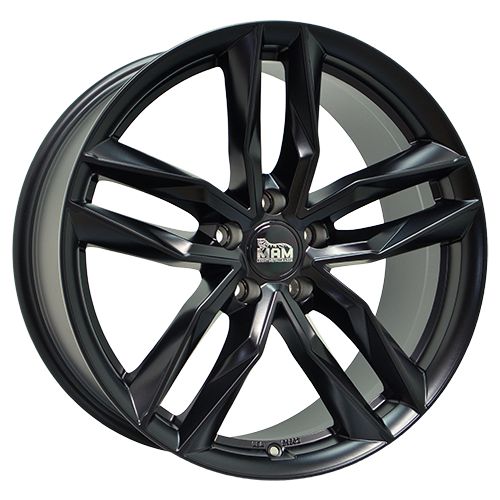 MAM MAM RS3 matt black painted 8.5Jx20 5x112 ET30