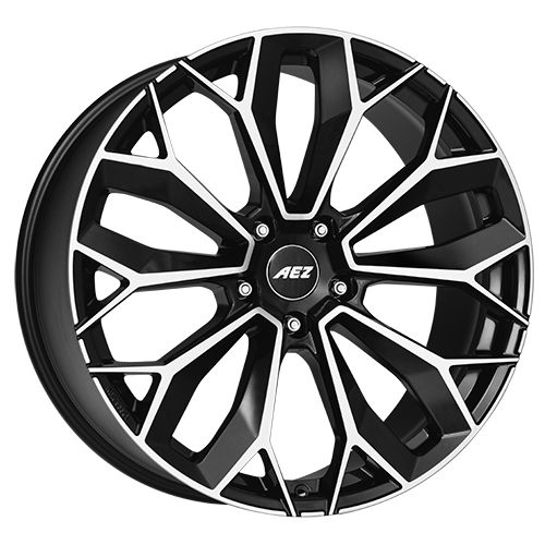 AEZ LEIPZIG DARK black/polished front 9.0Jx20 5x112 ET20