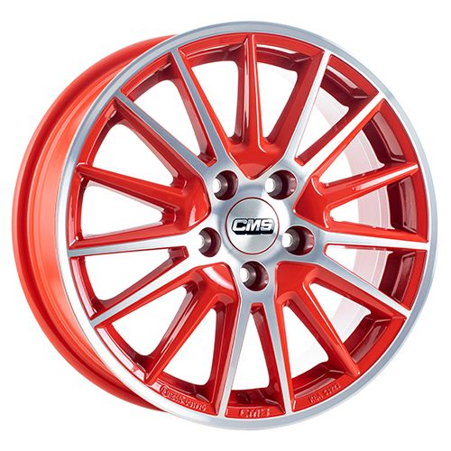 CMS C23-DRG diamond red gloss 6.5Jx16 5x108 ET50