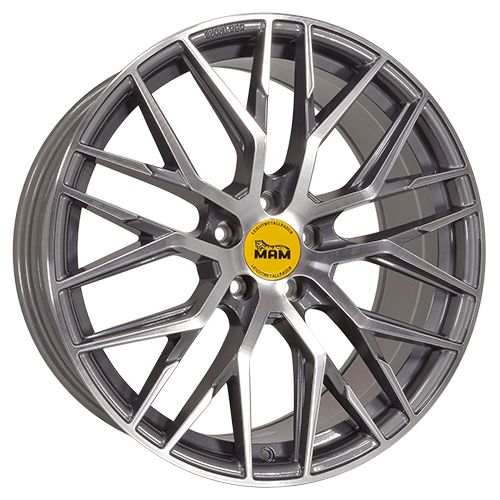 MAM MAM RS4 palladium front polished 8.5Jx20 5x114.3 ET45