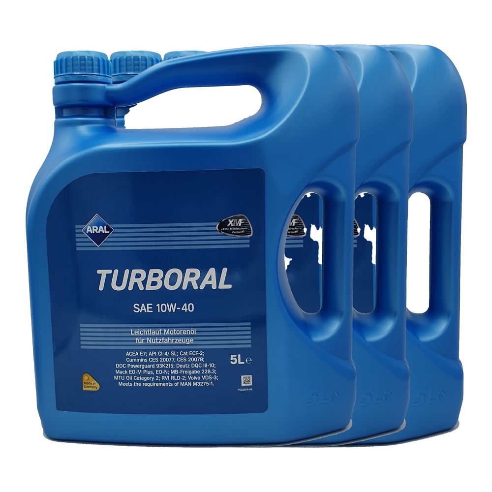 Aral Turboral 10W-40 3x5 Liter