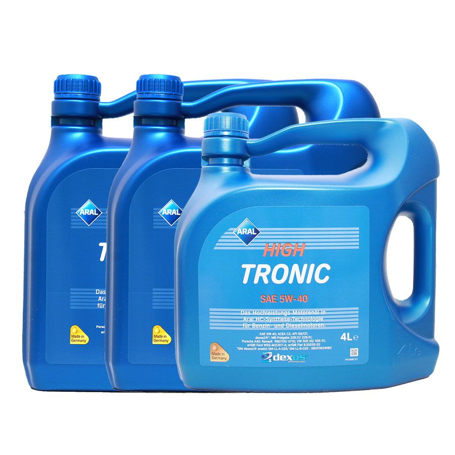 Aral HighTronic 5W-40 2x5+1x4 Liter