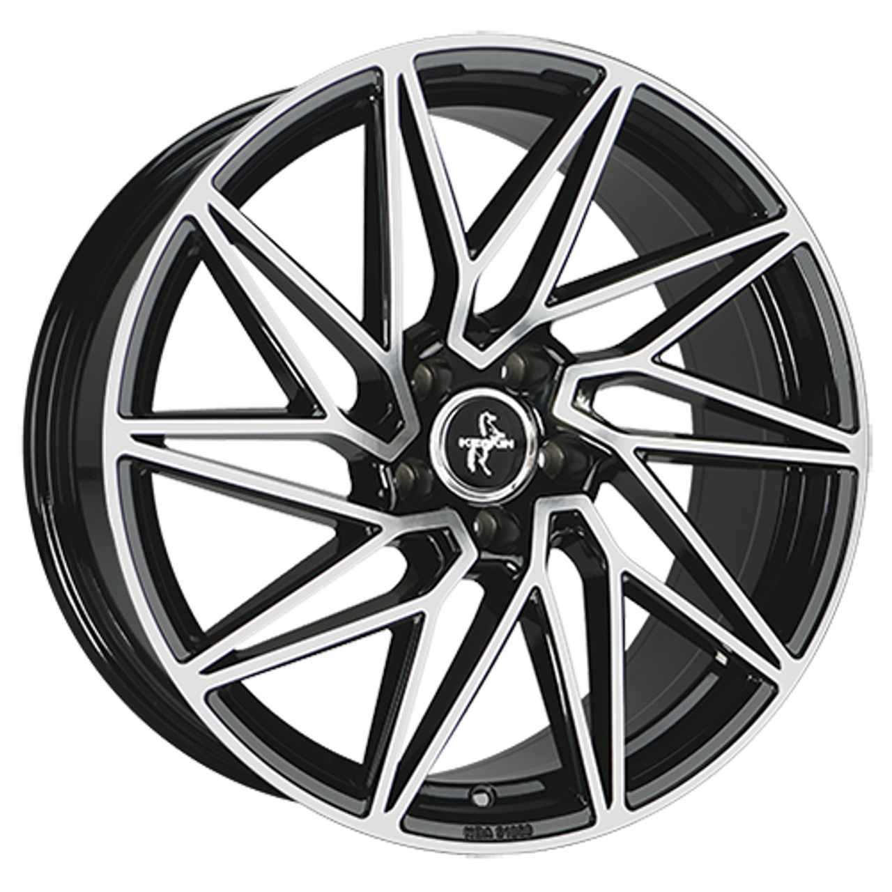 KESKIN KT20 FUTURE black front polished 8.0Jx18 5x114.3 ET40