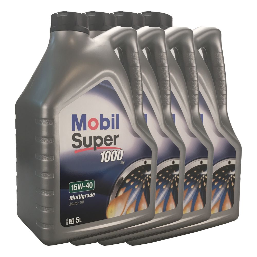 Mobil Super 1000 X1 15W-40 4x5 Liter