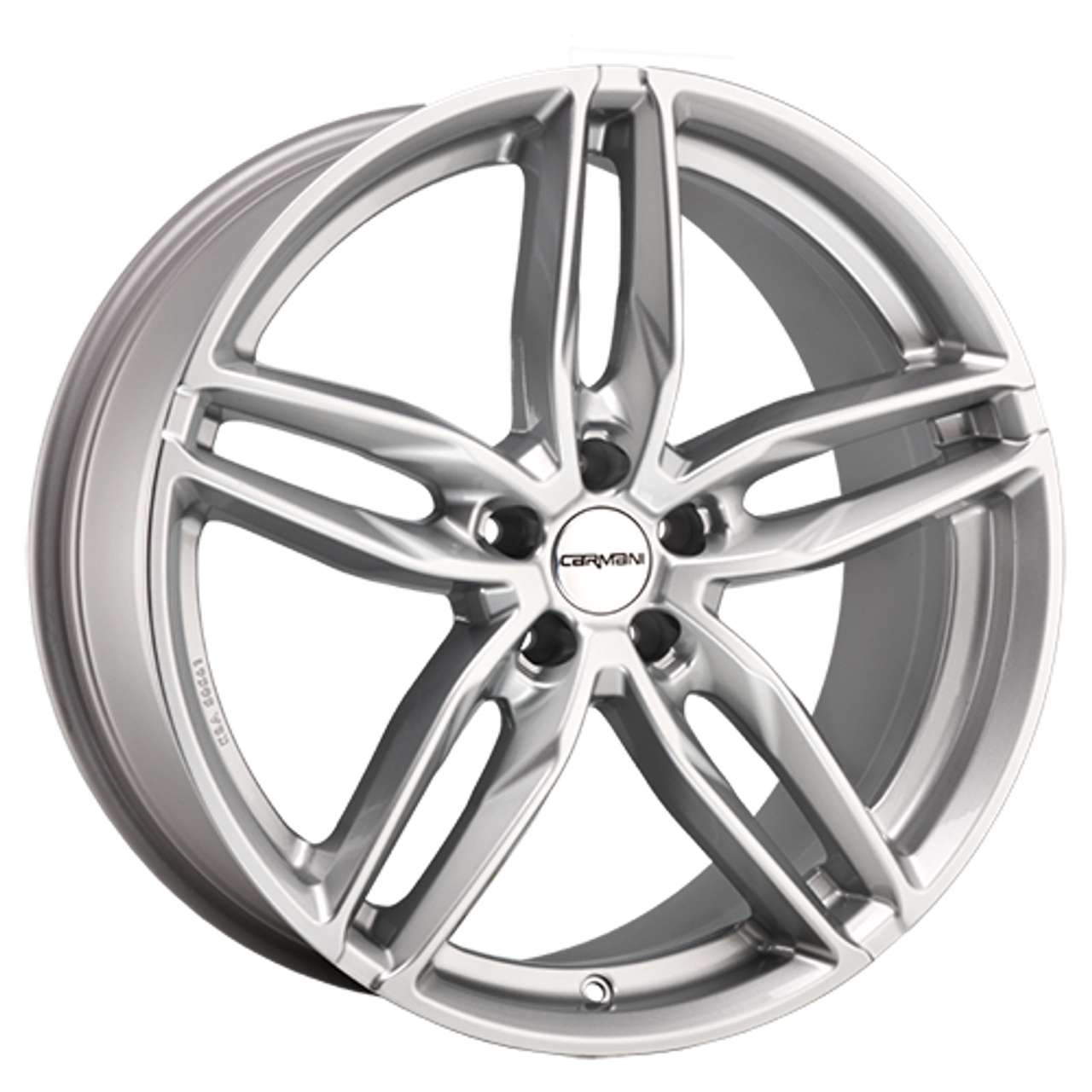 CARMANI 13 TWINMAX white silver 8.0Jx18 5x120 ET34