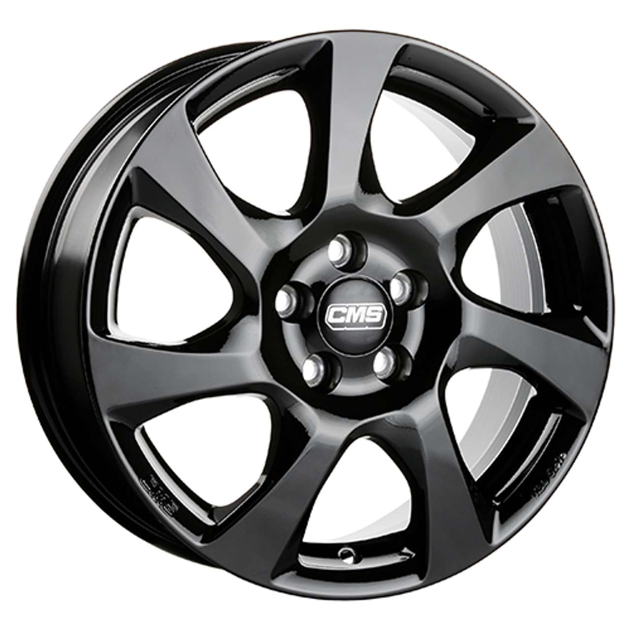 CMS C24-CBG complete black gloss 6.5Jx16 4x108 ET47.5