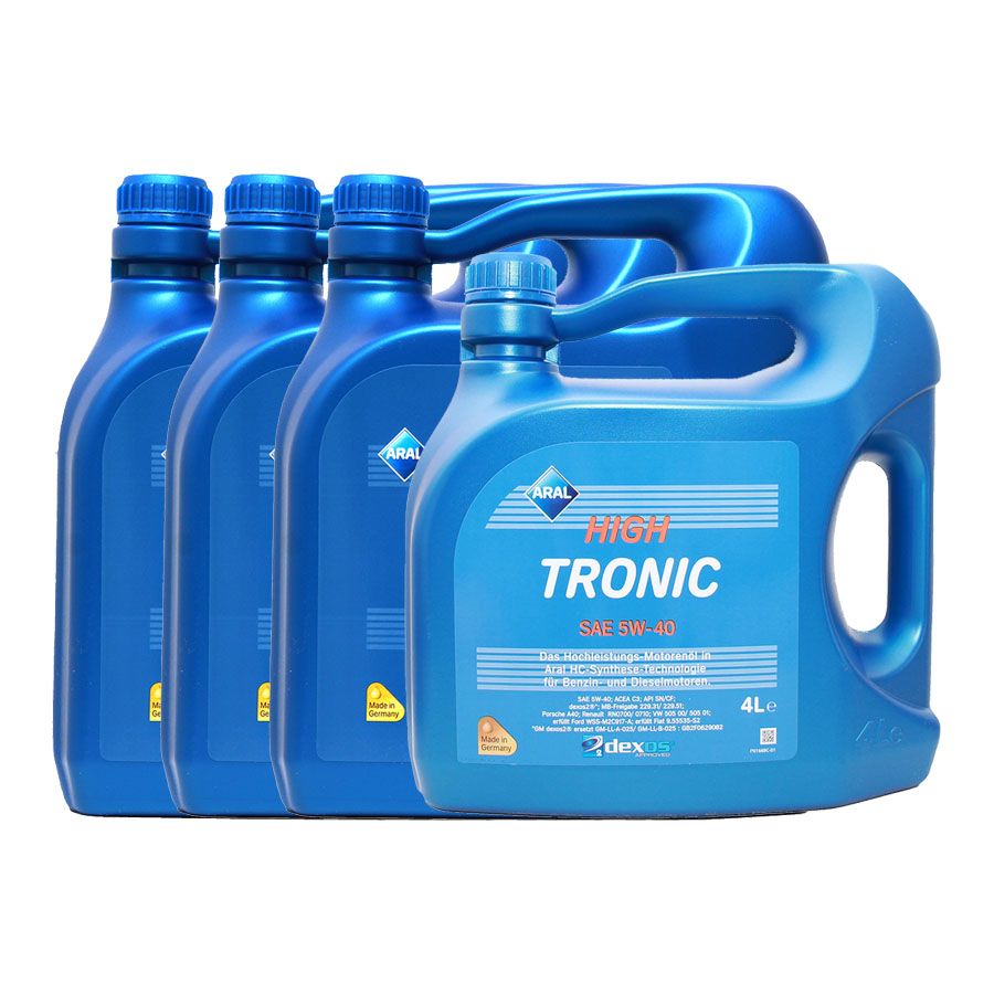 Aral HighTronic 5W-40 3x5+1x4 Liter