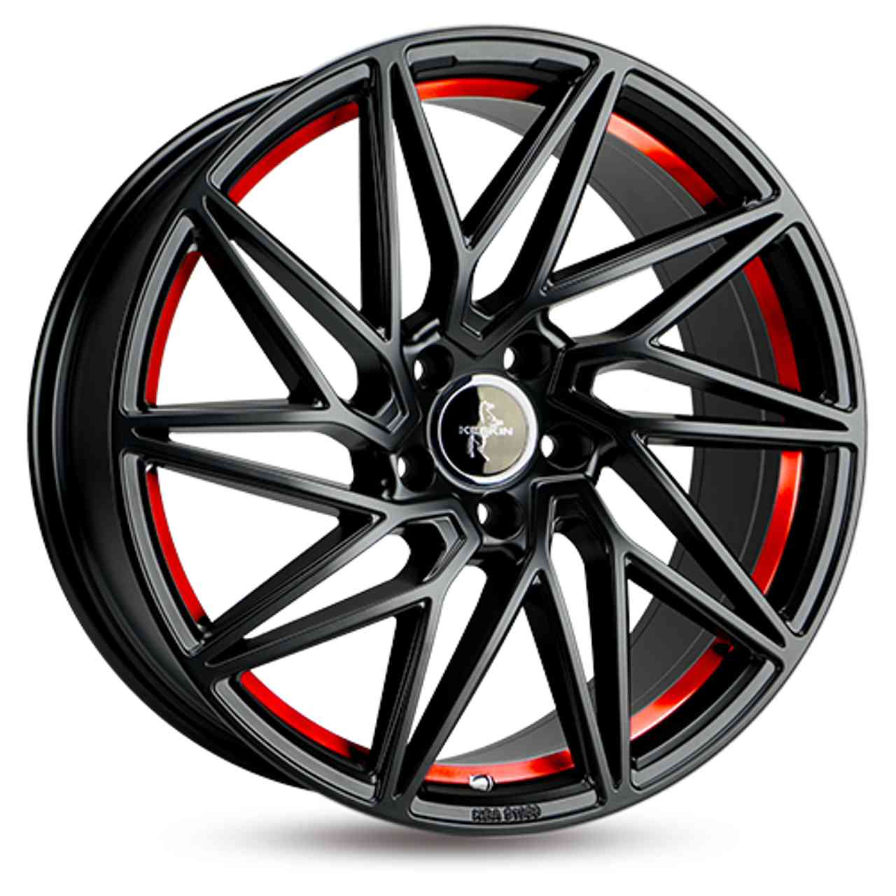 KESKIN KT20 FUTURE matt black red inside 8.5Jx19 5x112 ET45