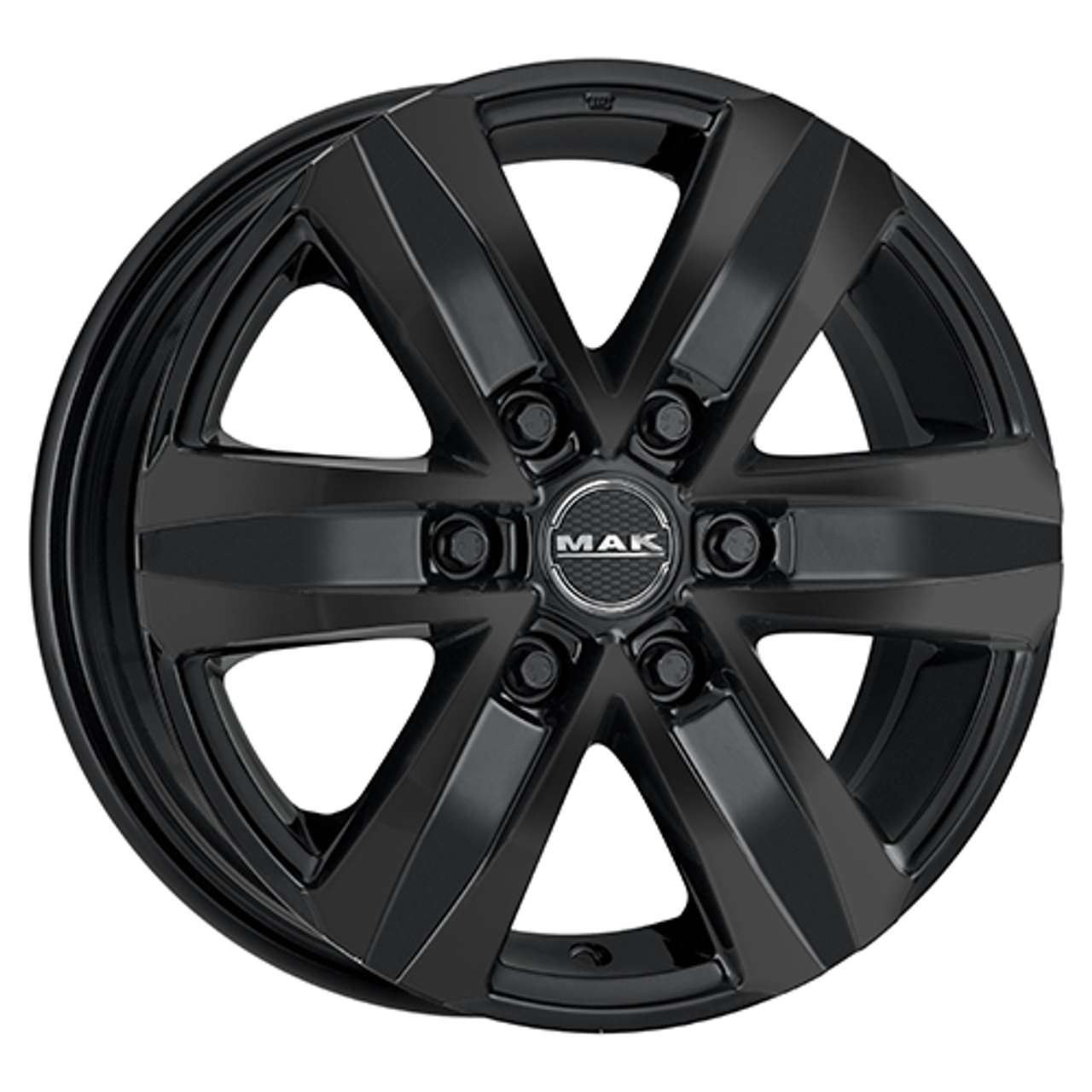 MAK STONE 6 gloss black 8.5Jx20 6x114.3 ET45