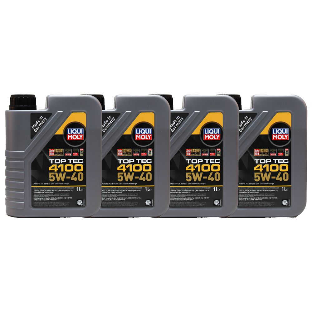 Liqui Moly Top Tec 4100 5W-40 4x1 Liter