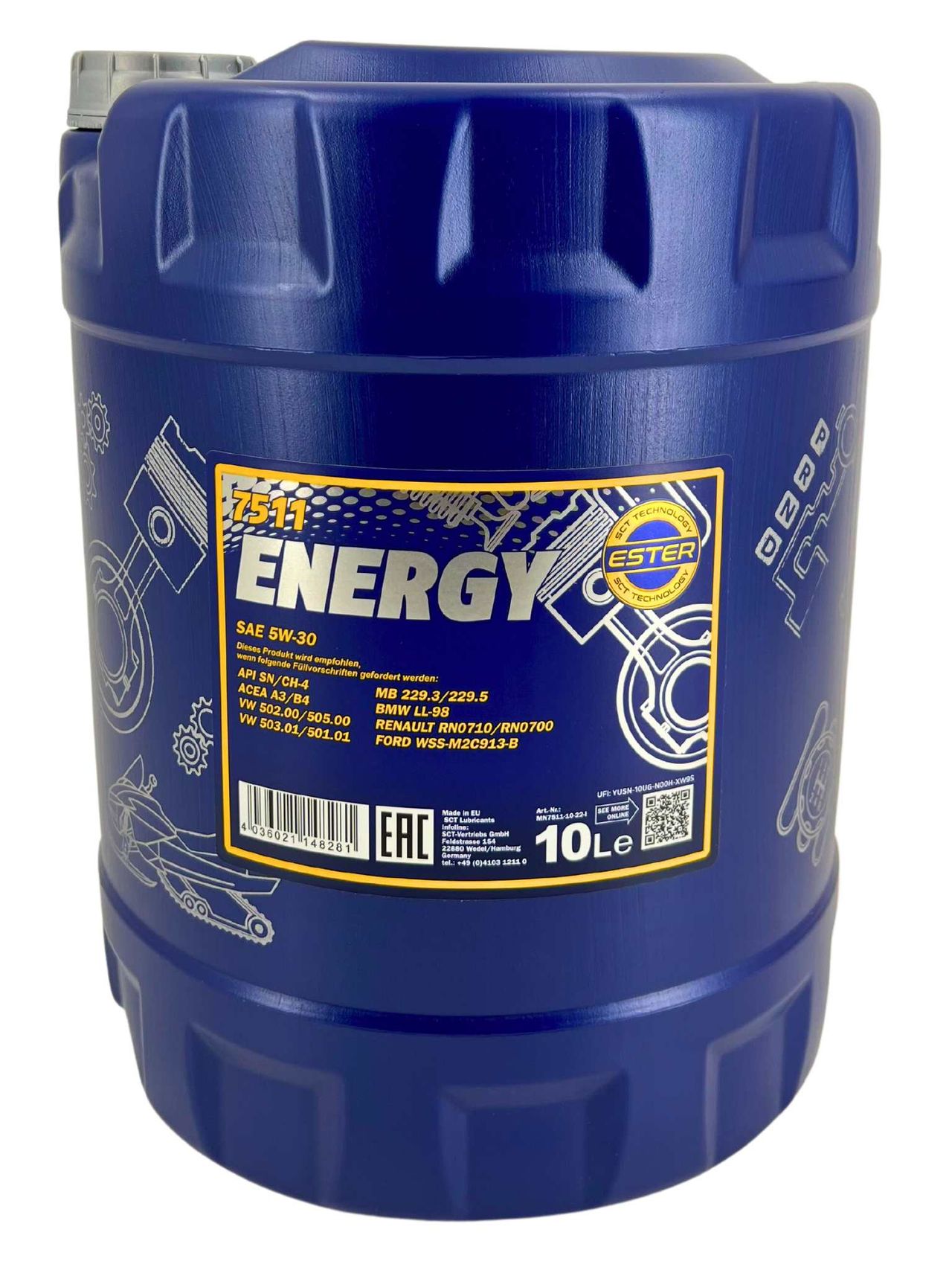 Mannol Energy 5W-30 10 Liter