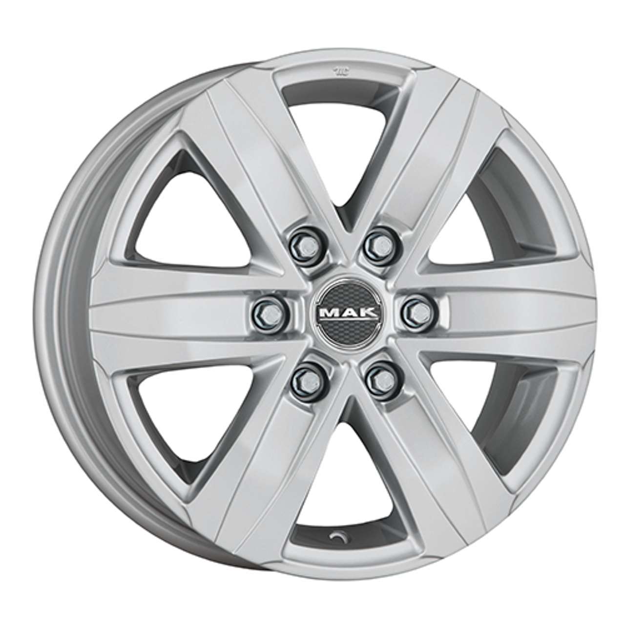 MAK STONE 6 silber 7.5Jx17 6x139.7 ET55