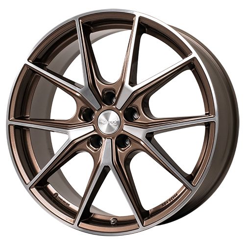 BROCK B40 bronze copper voll poliert 8.0Jx19 5x112 ET38