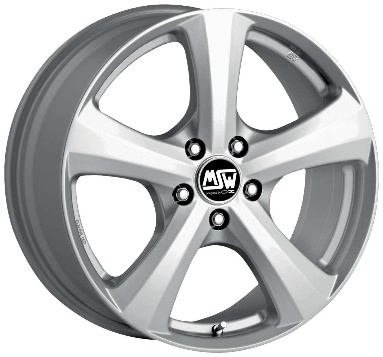 MSW (OZ) MSW 19 full silver 8.0Jx17 5x120 ET40