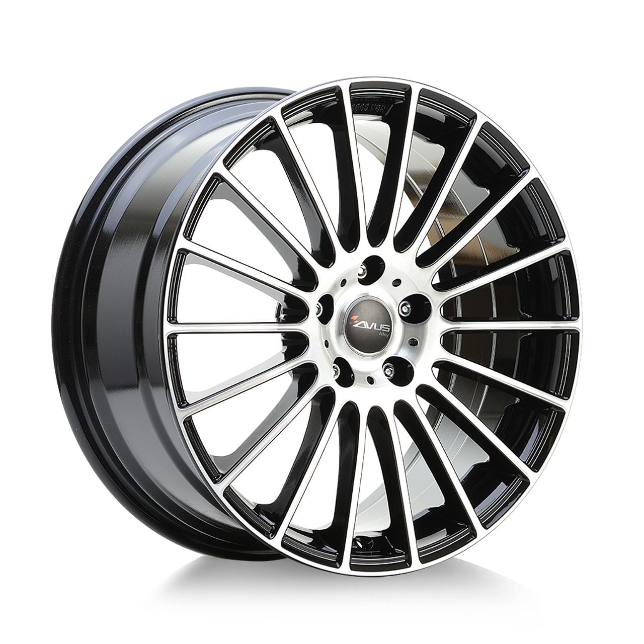 AVUS RACING AC-M03 black polished 7.5Jx17 5x108 ET45