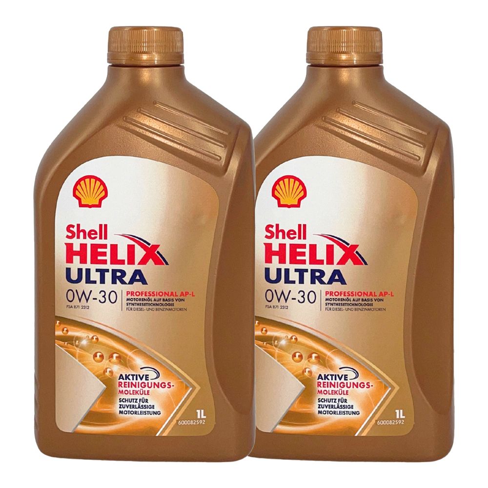 Shell Helix Ultra Professional AP-L 0W-30 2x1 Liter