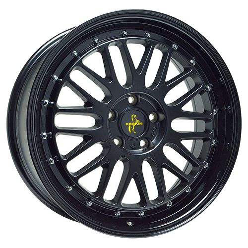 KESKIN KT22 RETRO matt black painted 8.5Jx19 5x120 ET35