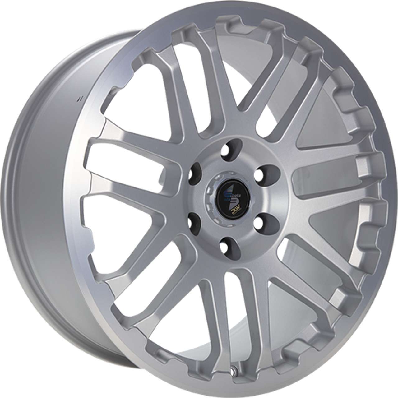 ETABETA COMBAT silver matt lip + cap polished 9.0Jx20 5x120 ET56