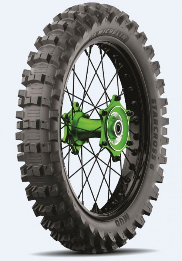 MICHELIN STARCROSS 6 MUD 110/90 - 19 M/C TT 62M NHS REAR