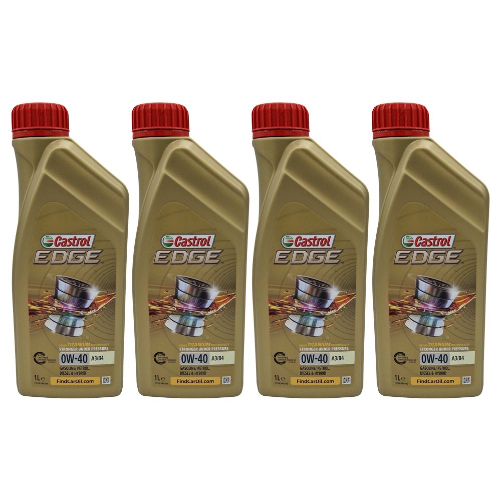 Castrol Edge 0W-40 A3/B4 4x1 Liter