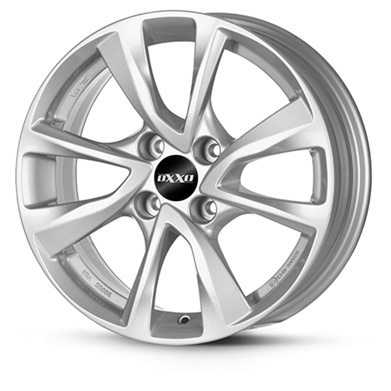 OXXO WHEELS OBERON 4 silber 6.5Jx16 4x108 ET37.5