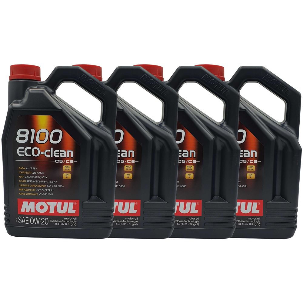 Motul 8100 Eco-clean 0W-20 4x5 Liter