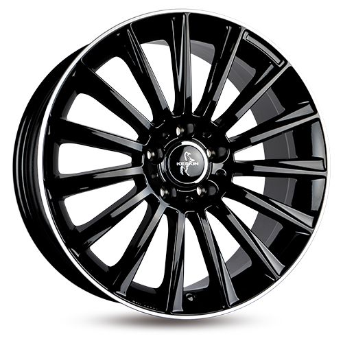 KESKIN KT18 TURBO black lip polish 8.5Jx19 5x112 ET45