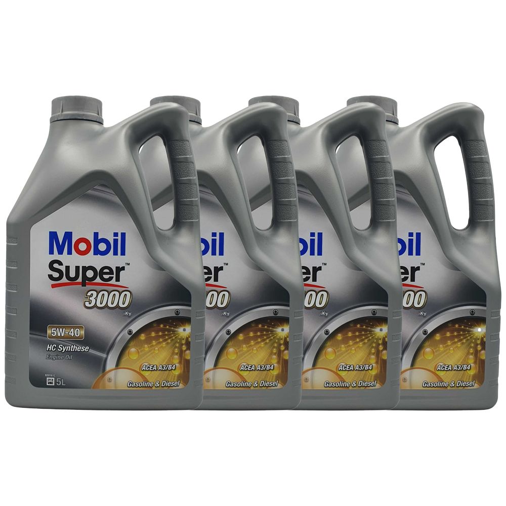 Mobil Super 3000 X1 5W-40 4x5 Liter