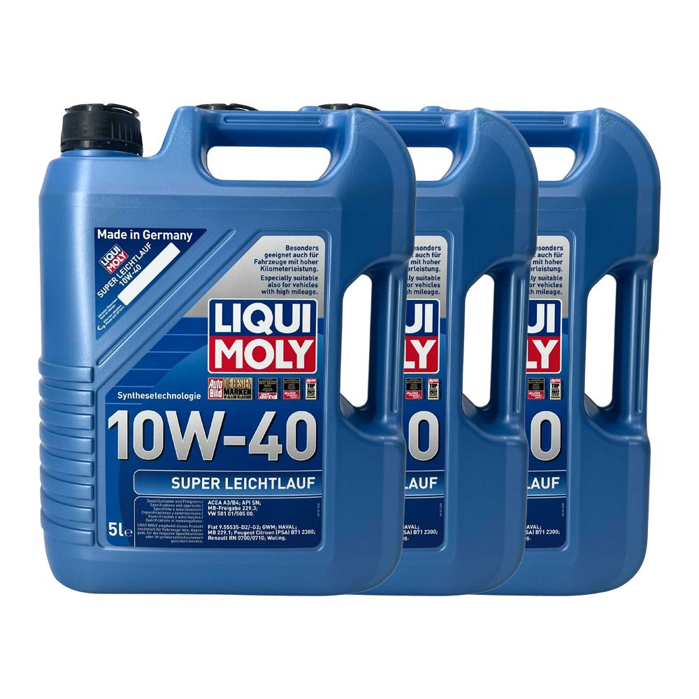 Liqui Moly Super Leichtlauf 10W-40 3x5 Liter