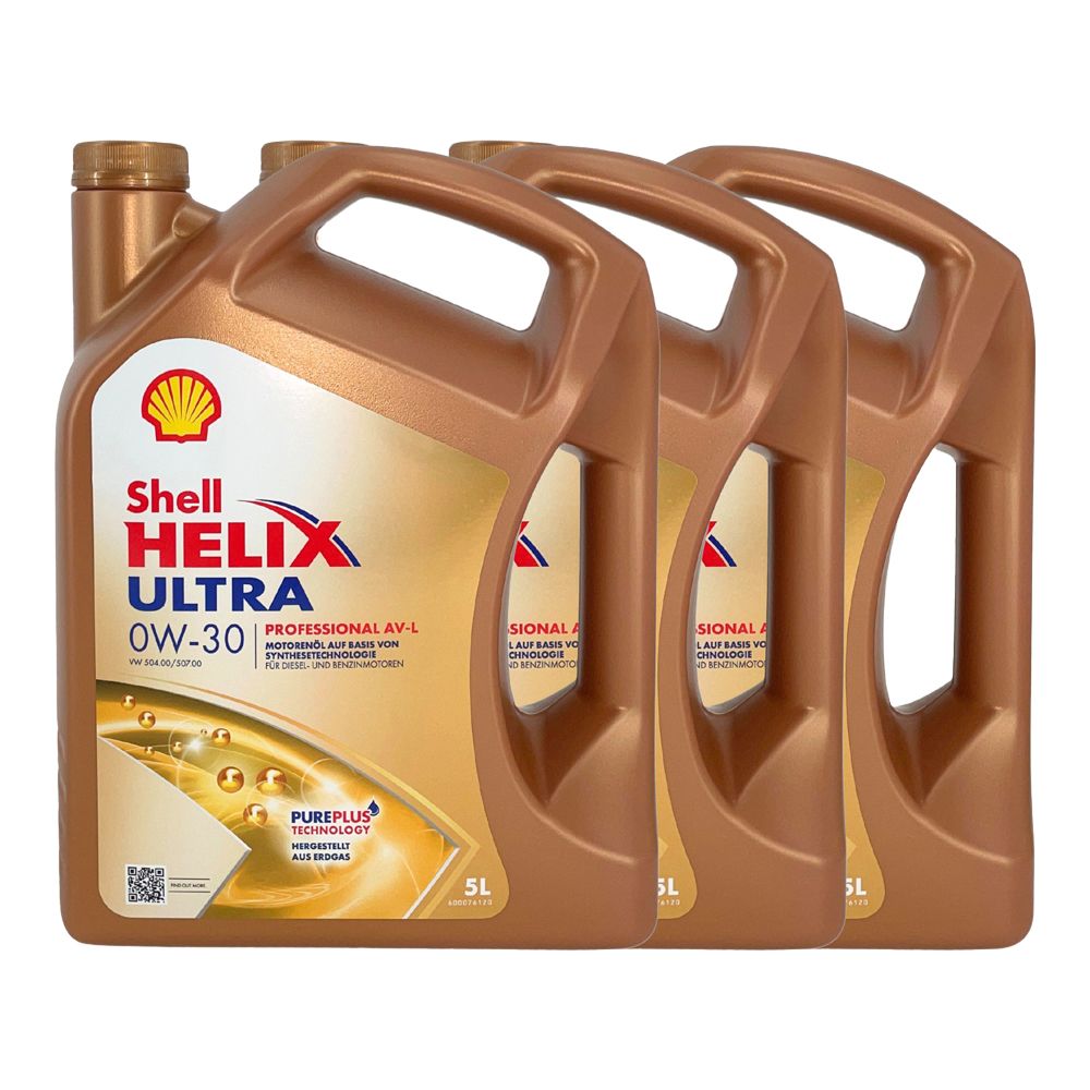 Shell Helix Ultra Professional AV-L 0W-30 3x5 Liter