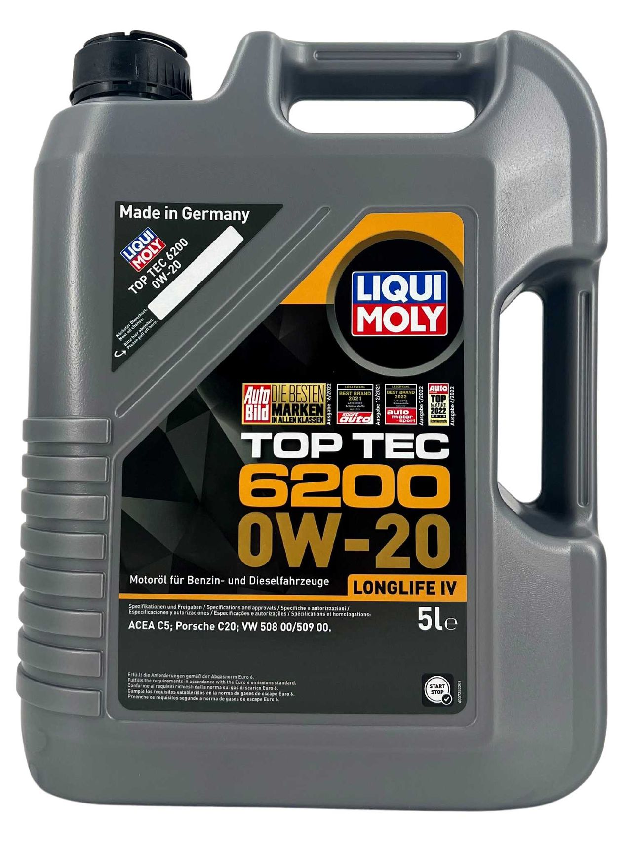 Liqui Moly Top Tec 6200 0W-20 5 Liter