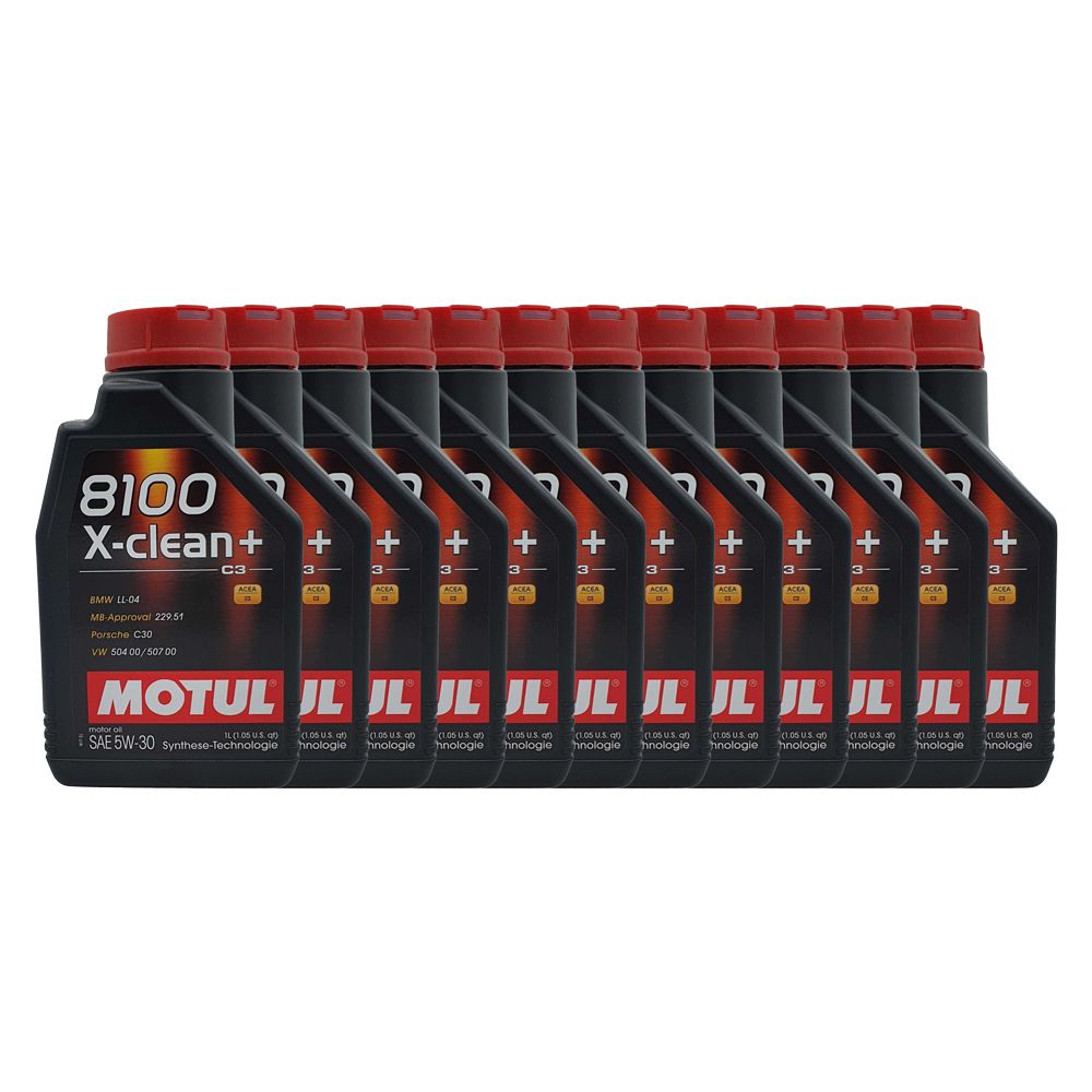 Motul 8100 X-clean+ 5W-30 12x1 Liter