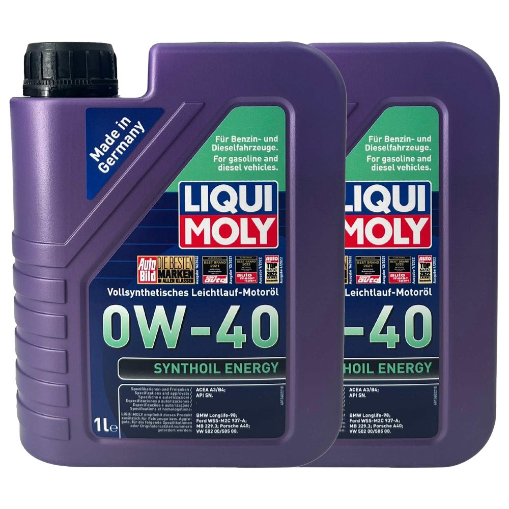 Liqui Moly Synthoil Energy 0W-40 2x1 Liter