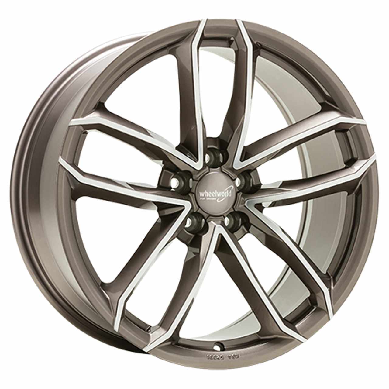 WHEELWORLD-2DRV WH33 platinum grey full machined 9.0Jx20 5x112 ET30