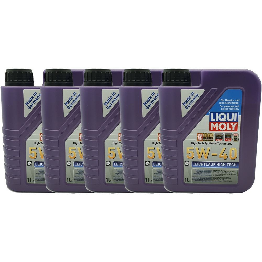 Liqui Moly Leichtlauf High Tech 5W-40 5x1 Liter