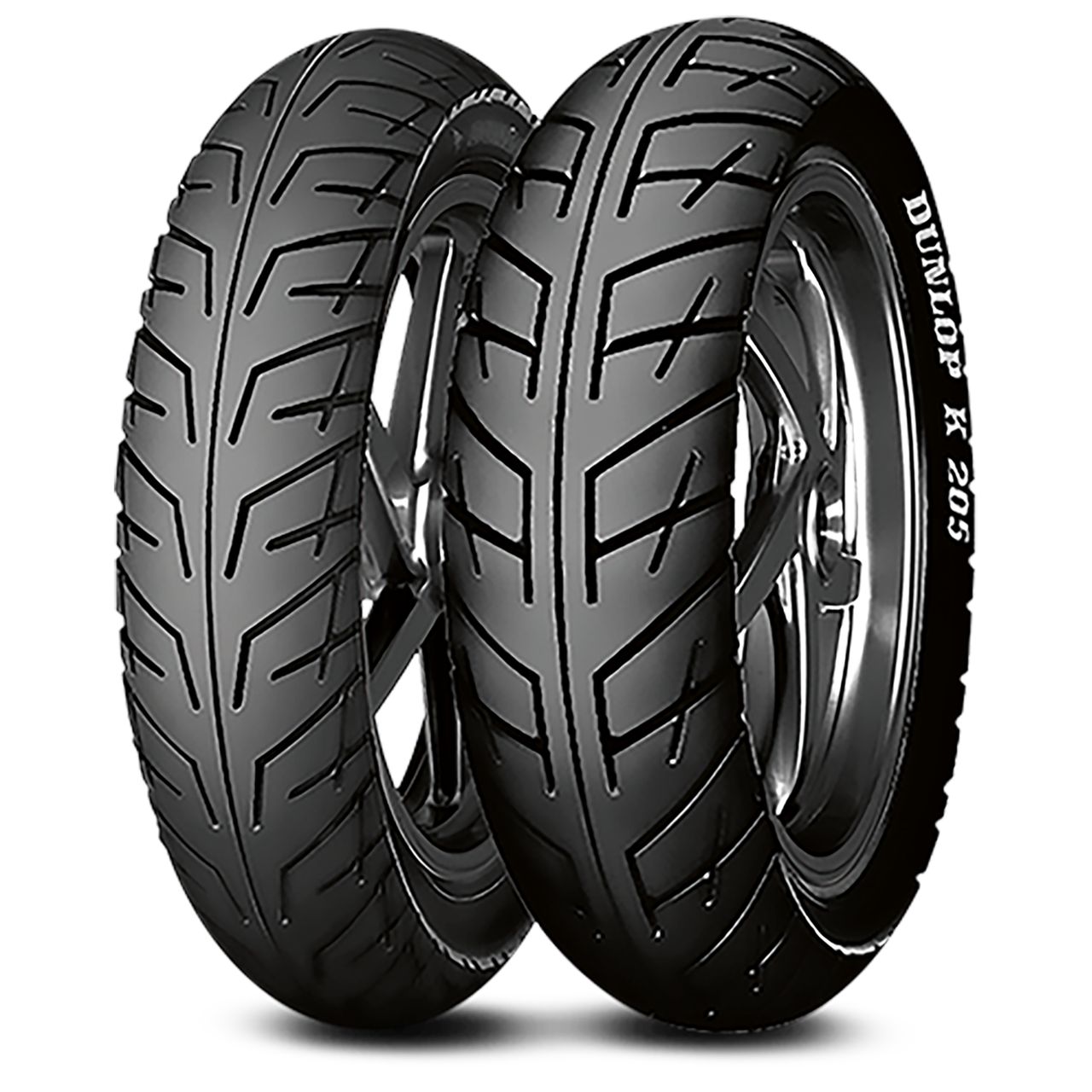 DUNLOP K 205 F 110/80 - 16 M/C TL 55V FRONT