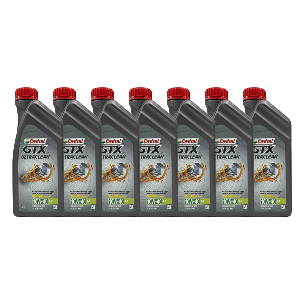 Castrol GTX Ultraclean 10W-40 A/B 7x1 Liter