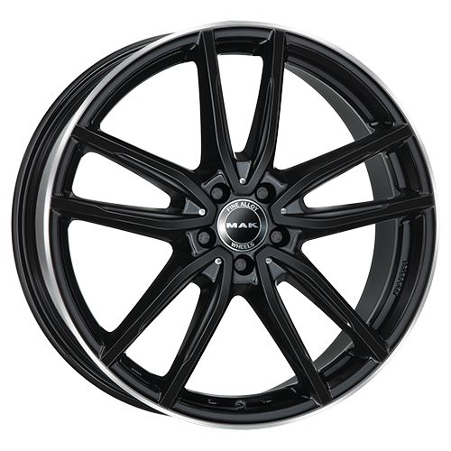 MAK EVO gloss black mirror ring 8.0Jx19 5x112 ET48