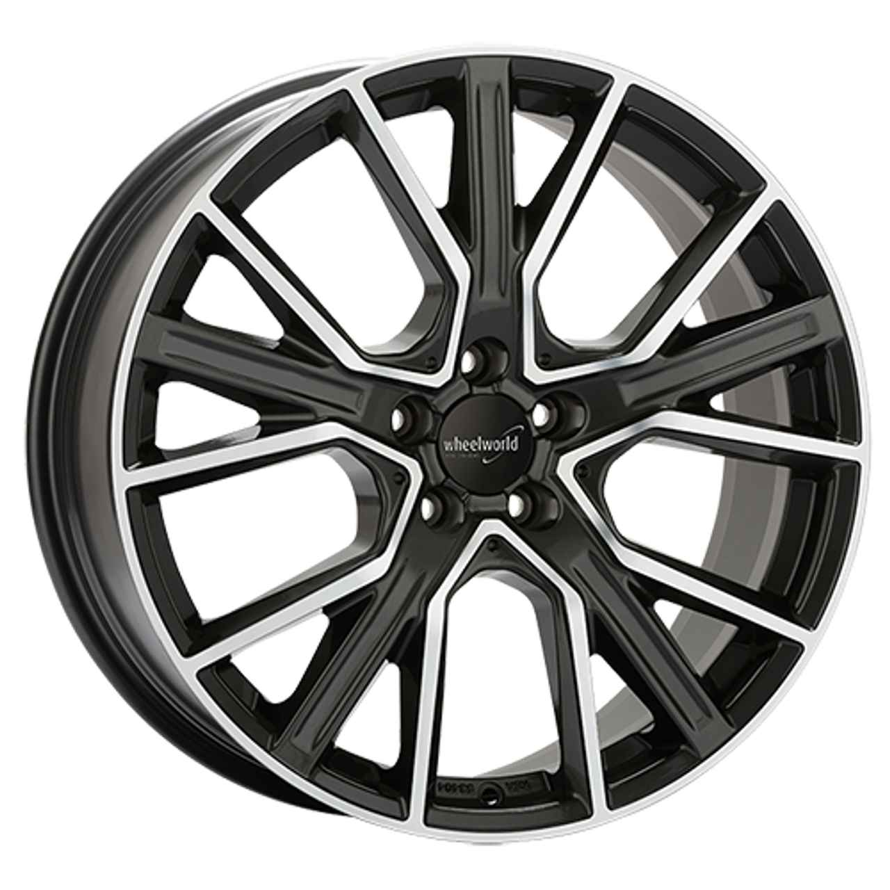 WHEELWORLD-2DRV WH34 dark gunmetal full machined 9.0Jx20 5x112 ET40