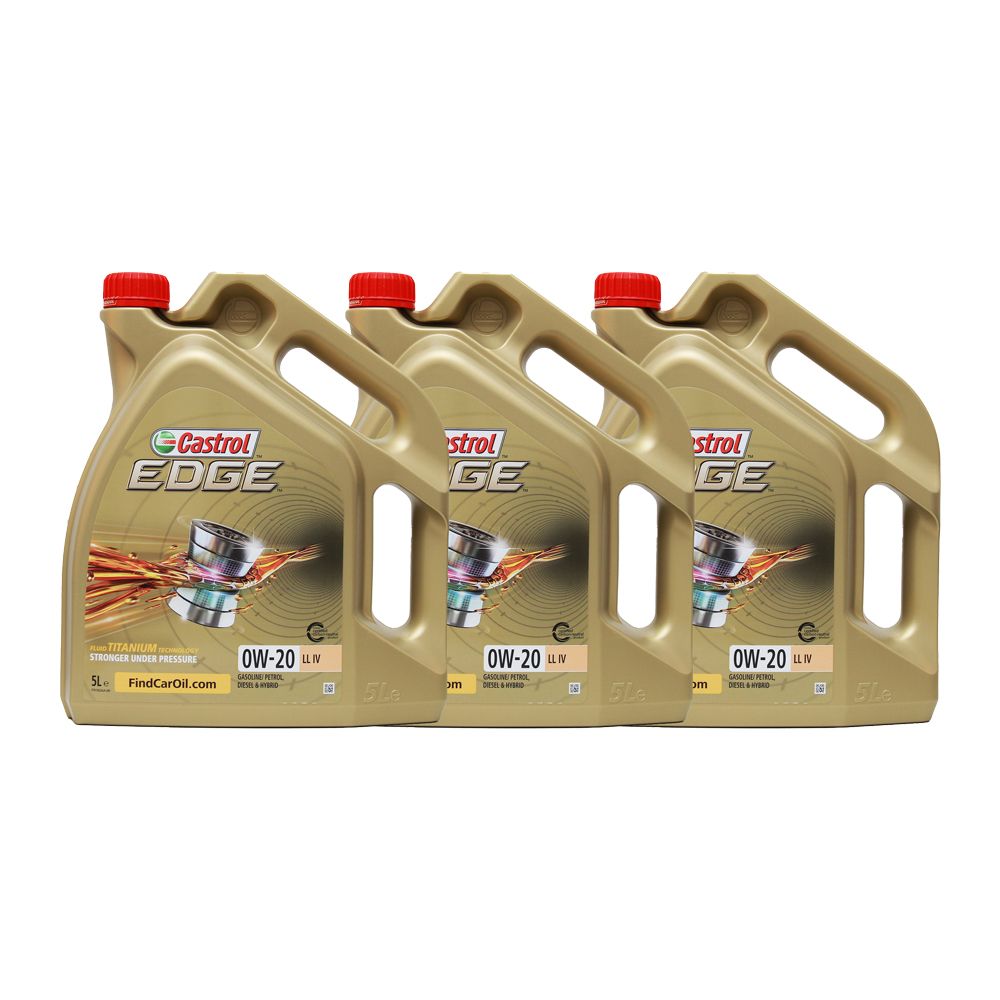 Castrol Edge 0W-20 LL IV 3x5 Liter