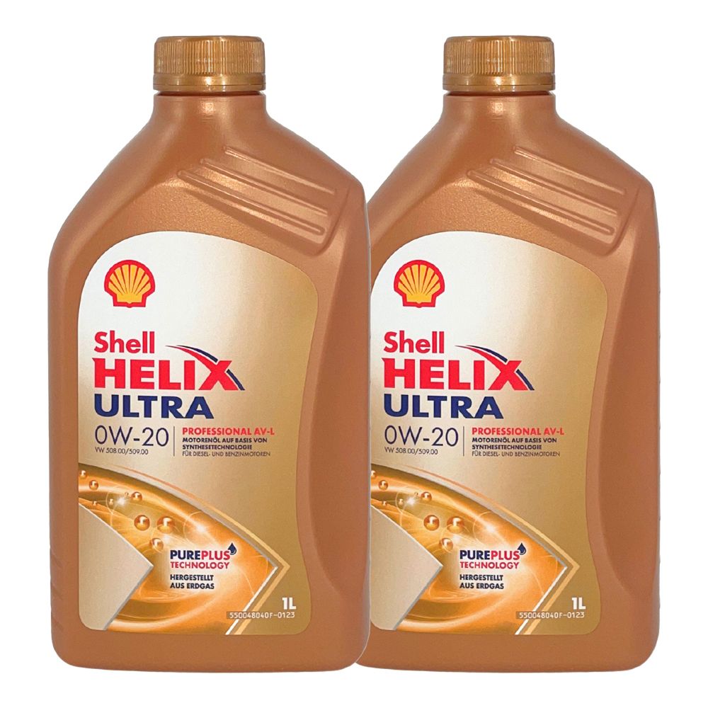 Shell Helix Ultra Professional AV-L 0W-20 2x1 Liter