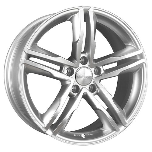 WHEELWORLD-2DRV WH11 Arktic Silber lackiert 8.5Jx19 5x112 ET45