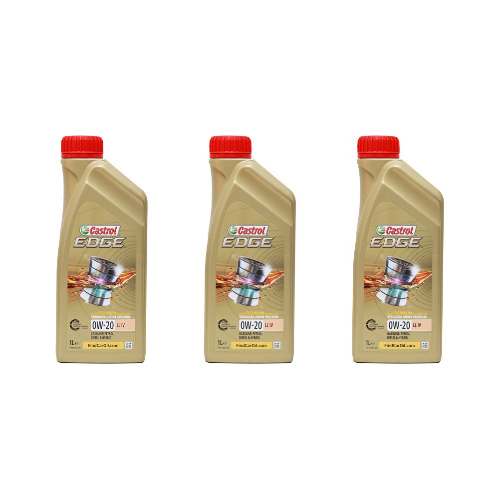 Castrol Edge Fluid Titanium 0W-20 LL IV 3x1 Liter