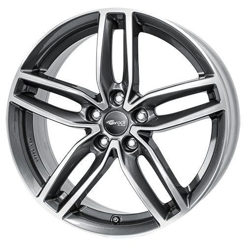 RC-DESIGN RC29 himalaya grey vollpoliert 8.0Jx19 5x108 ET45