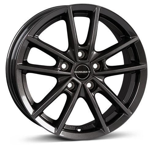 BORBET DESIGN W mistral anthracite glossy 7.0Jx17 5x114.3 ET50