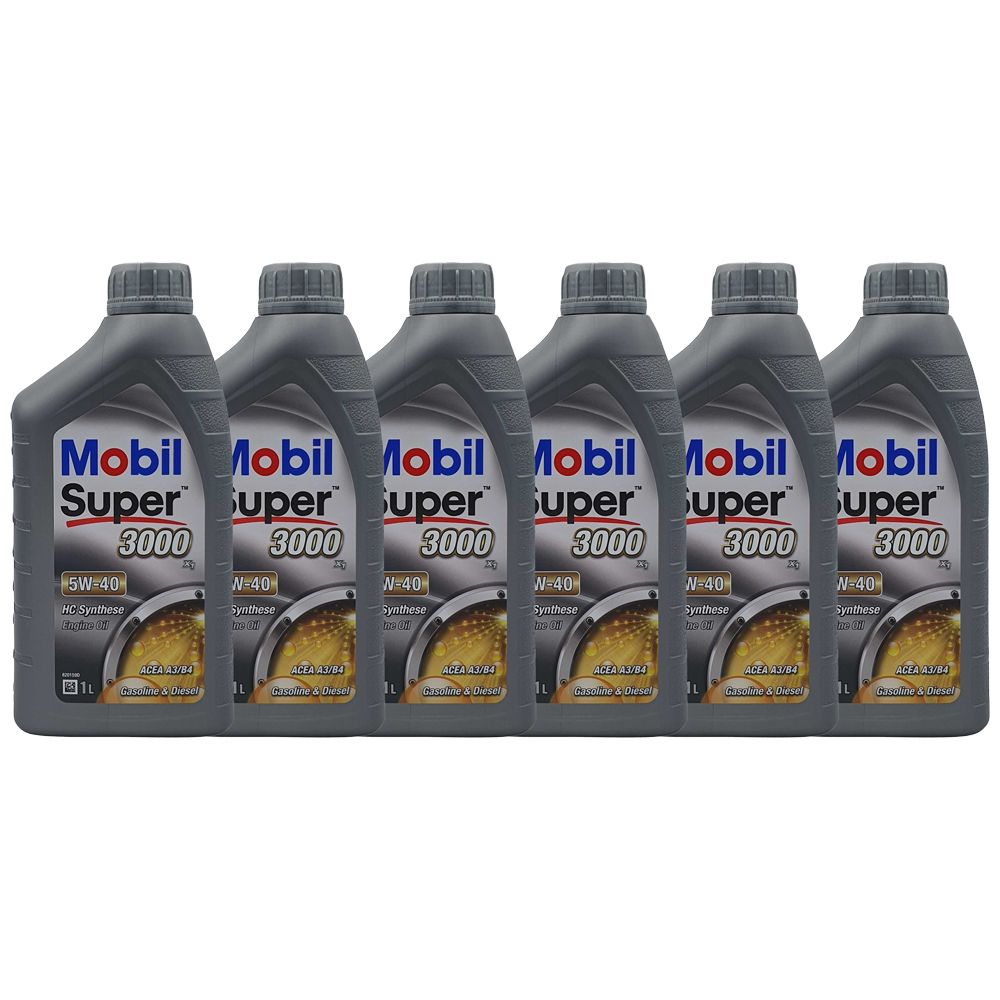 Mobil Super 3000 X1 5W-40 6x1 Liter