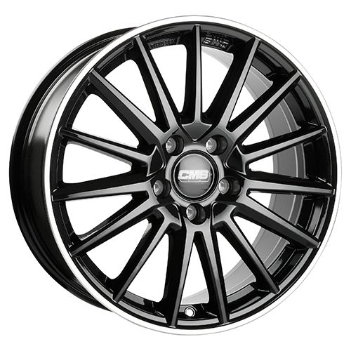 CMS C23-DRB diamond rim black 6.0Jx15 5x114.3 ET40