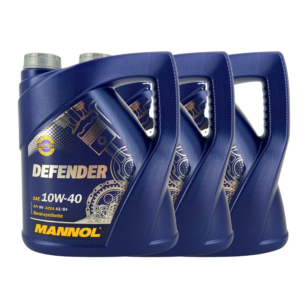 Mannol Defender 10W-40 3x4 Liter